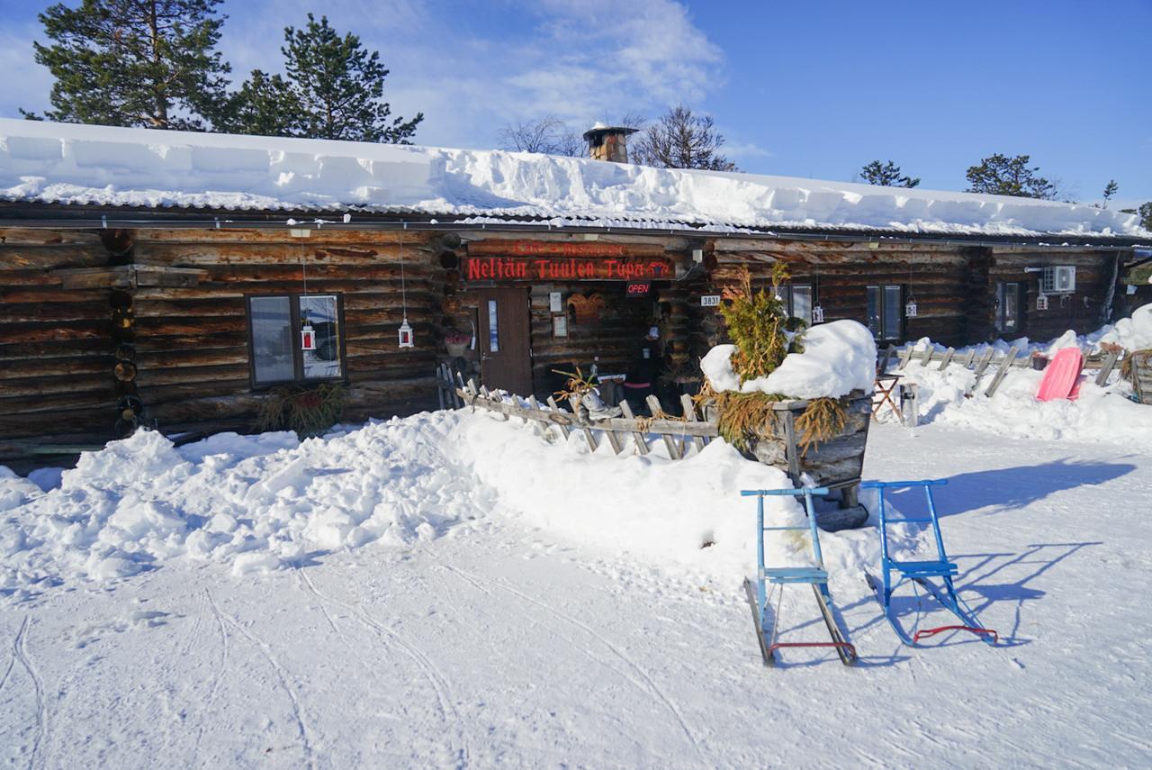 Kaamanen Neljaen Tuulen Tupa B&B 외부 사진