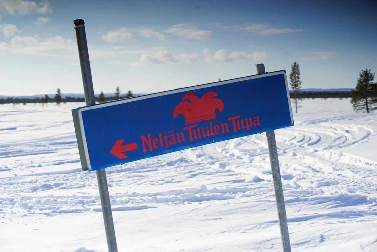 Kaamanen Neljaen Tuulen Tupa B&B 외부 사진